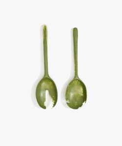 Exclusive Resin Epoxy Cutlery Spoon Set Luxury Handmade Kitchen Accessories for Modern Dining <b>Table</b> Use - Product Image 1