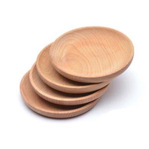 Ensemble de plats en bois durables pour le dîner servant des assiettes en bois naturel de la meilleure qualité - Product Image 6