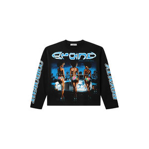 Conjunto de Sudadera con Capucha y Pantalones Cortos Personalizados, Unisex, de Algodón, Estilo Jogger, 2 Piezas, con Estampado de Parches, Estilo Holgado, para Hombre - Product Image 4