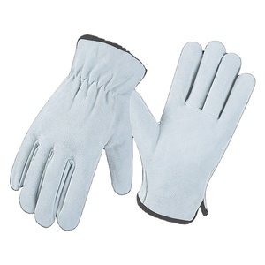 Hot Selling Cowhide Split Leather Safety <b>Gloves</b> Protective Hand Protection for <b>Drivers</b> Working <b>Gloves</b> for Daily Use - Product Image 1