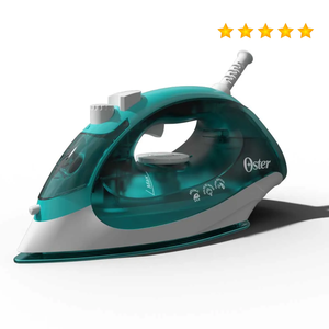 Oster GCSTBS5052-013 luce blu elettrico ferro da stiro in ceramica ferro pressa per abbigliamento per uso domestico e alberghiero - Product Image 3