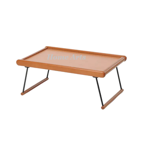 Plateau de service de petit déjeuner de forme rectangulaire en bois Plateau de service de collations au design merveilleux à un prix abordable - Product Image 1