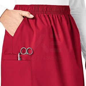 Jupes de travail personnalisées pour femmes, de haute qualité, pour usage hospitalier, vente directe d'usine, faible MOQ - Product Image 6