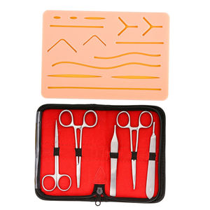 Basic Suture Kit with <b>Silicone</b> Suture Pad Medical Training Suturing Practice <b>Tools</b> Student Clinical Education Learning Set - Product Image 1