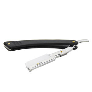 Rasoir de salon de barbier | Rasoir de salon de barbier en acier inoxydable de qualité supérieure - Product Image 2