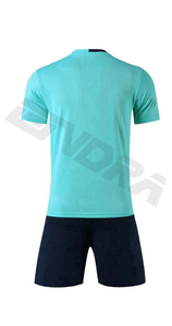 Vente en gros de maillots de football en maille de polyester imprimés personnalisés Ensemble de vêtements de sport d'entraînement pour adultes et jeunes comprenant le logo du club de l'équipe - Product Image 3