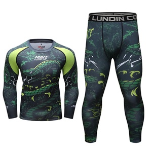E personnalisé Jiu Jitsu Rashguard MMA t-shirt pantalon pour hommes 3 pièces/ensemble brésilien grappling Bjj boxe kimono/kimono de jiu jitsu - Product Image 4