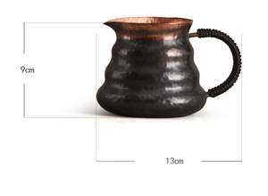 Cafetière turque de luxe en cuivre martelé massif, vaisselle, tasse à café, décoration de table pour la maison, la cuisine, le restaurant, les fêtes, vente en gros - Product Image 3