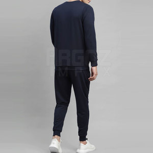 Conjunto de chándal de ropa de calle personalizado para hombre, nuevo diseño de algodón, chándal transpirable para hombre - Product Image 5