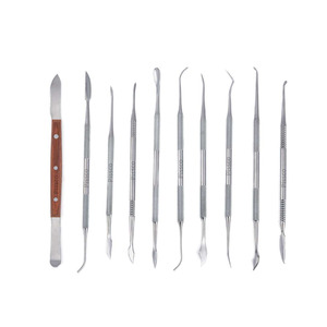 Set de Amalgama y Composite Dental PISSCO de 30 Piezas, Set de Palillos y Pulidores Dentales, Set de Bandeja para Rellenos Dentales - Product Image 5