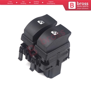 Interrupteur de commande de vitre avant gauche/droite BDP848 10 broches pour Clio MK2 BB/CB 1998-2014 8200060045 Pièces automobiles Bross Fabriqué en Turquie - Product Image 2