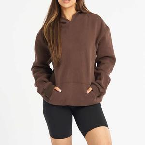 Prix de gros survêtement personnalisé pour femmes sweat à capuche personnalisé pour femmes longue qualité délavée à l'acide - Product Image 6