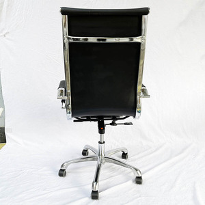 Chaise de bureau pivotante à dossier haut MFMB03, revêtement en similicuir, réglable en hauteur avec appui-tête ajustable, pour la maison, l'atelier, l'hôpital, l'hôtel - Product Image 6