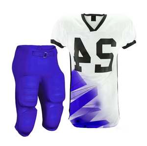 Uniforme de fútbol americano de color liso de diferentes estilos, personalizado, mejor precio razonable, conjuntos de camisetas de fútbol americano - Product Image 6