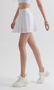 Minifaldas DE TENIS plisadas con logotipo personalizado al por mayor, ropa deportiva de LICRA hecha de golf para mujer, superventas, ropa deportiva de moda - Product Image 4