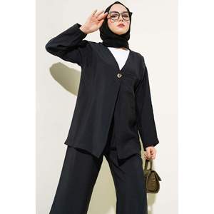 Ensemble 2 pièces avec poche à un bouton Anthracite - Product Image 1