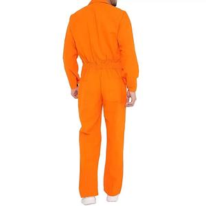 2026 Custom Logo Custom Color Protective Industrial Safety <b>Overall</b> Uniforms Cotton Long Sleeve Workwear Needle Detection OEM ODM - Product Image 2