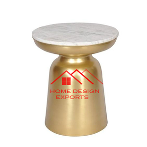 Table gigogne de décoration intérieure 2025 avec plateau en marbre - Product Image 3