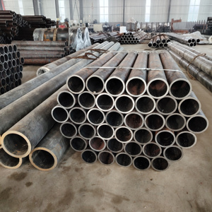 Tuyau d'acier au carbone soudé sans couture de tube d'acier au carbone rond de Q235 A106 A36 - Product Image 5