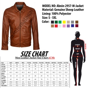 Chaqueta de Hombre con Logotipo Personalizado, Piel de Oveja Genuina, Impermeable, Transpirable, de Alta Calidad, Nuevo Modelo, Estilo con Cuello Alto - Product Image 6