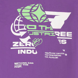 T-shirts graphiques à col rond pour hommes sérigraphiés personnalisés 240 GSM 100% coton à manches courtes et épaules tombantes Streetwear Style tissé - Product Image 5