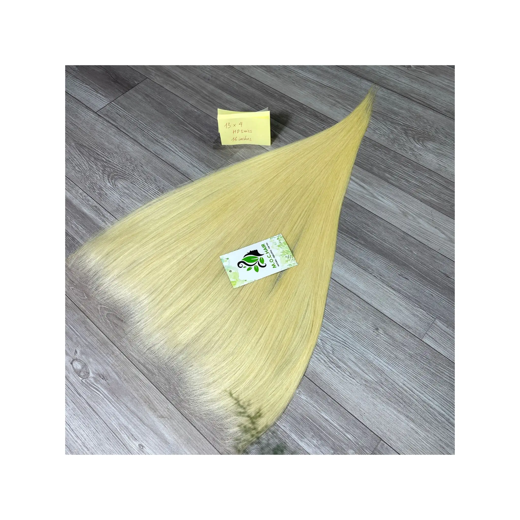 Silk Straight #613 13x4 HD Lace Frontal Wig 100% Brazilian Virgin Human Hair HD Lace Front Wig