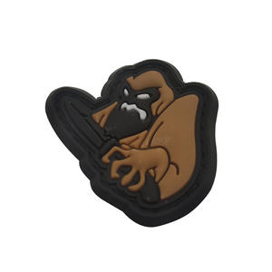Patch Patch en Silicone pour Vêtements Patch en Pvc Souple Dernière Vente en Gros Étiquette en Caoutchouc Pvc Personnalisée de Haute Qualité - Product Image 2