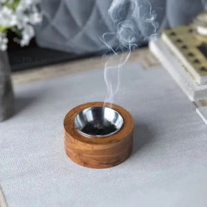 Quemador de Incienso Bakhoor de Diseño Innovador, Quemador de Incienso de Madera Natural Premium, Quemador de Incienso Personalizado, Porta Incienso de Uso Regular - Product Image 1