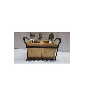 Wooden Spoon <b>Holder</b> <b>Kitchen</b> Black Drying Spoon Fork Storage Rack <b>Utensil</b> <b>Holder</b> for Hot Sale Product - Product Image 3