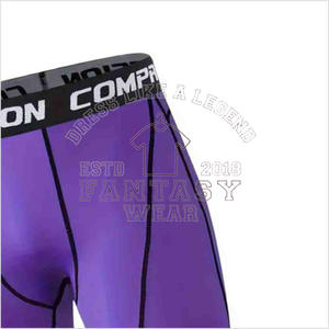 Pantalones Cortos de Compresión de Alto Rendimiento para Hombre FANTASY WEAR 2026, Pantalones Cortos Deportivos Elásticos para Entrenamiento con Diseño y Logotipo Personalizados - Product Image 4