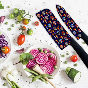 Couteau de chef en céramique super tranchant, prix d'usine, 4 ensembles, manche en plastique, passe au lave-vaisselle, pour cuisine commerciale, livraison rapide - Product Image 1