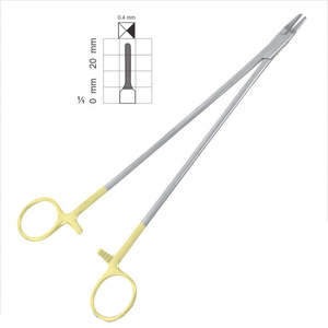 Pinza Portaagujas Quirúrgica Astrin de 9.5 Pulgadas, Manual, de Acero Inoxidable de Grado Quirúrgico, Instrumentos Médicos con Certificación CE - Product Image 4
