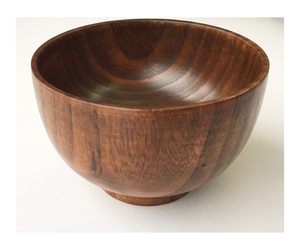 Cuenco de madera pulido respetuoso con el medio ambiente personalizado para catering comercial y restaurantes - Product Image 3