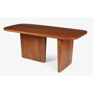 Mesa de Comedor Moderna Acacia Attica de 6 Plazas, Cuadrada, para Hogar, Casa de Campo, Entrada, Villa o Taller - Product Image 2