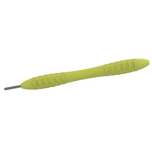 Ergonomic Lime Green Silicone Dental Mirror Handle Professional Diagnostic Base Manual <b>Tooth</b> <b>Cleaning</b> <b>Tool</b> Manufacturer Pakistan - Product Image 4
