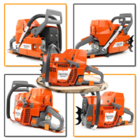 Gergaji Mesin NEOTEC 94CC Profesional Tugas Berat untuk 395XP 395 Xp Pemotong Kayu Bakar