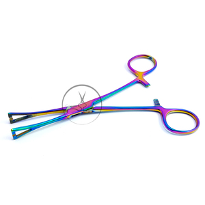 Piercing profesional Pennington, pinzas ranuradas de acero inoxidable para el cuerpo, herramientas para perforar la piel, para labio, oreja, nariz y vientre - Product Image 4