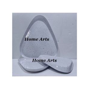 Juego de 2 bandejas de madera y cuero para servir dátiles y chocolates de diferentes tamaños al precio más bajo - Product Image 3