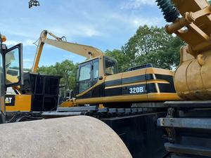 Excavadora anfibia usada Caterpillar 320BL de segunda mano, máquina hidráulica de 20T, equipo anfibio japonés con pluma extra larga - Product Image 5