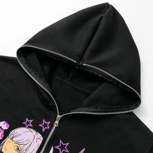 Vente en gros Sweat à capuche personnalisé 100% coton unisexe de haute qualité Sweat à capuche zippé vierge pour hommes - Product Image 3