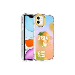 Funda Protectora Rígida de Silicona Premium para iPhone 12, con Patrones Coloridos y Modernos, para la Parte Trasera del Teléfono Móvil - Product Image 1
