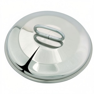 Tapa de Olla de Acero Inoxidable DUNE Cromado Pulido 309 de 30 cm para Piezas de Utensilios de Cocina Metalsomma - Product Image 2