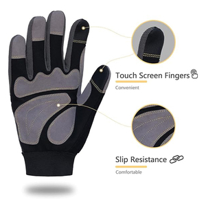 Gants de sécurité mécaniques de haute qualité, dernière conception, OEM Wize International, en nitrile, poignet droit, épaisseur 7-16 oz, personnalisables - Product Image 5
