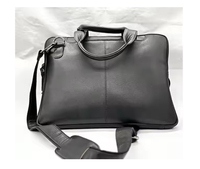 Porte-documents pour ordinateur portable de haute qualité sac à main pour hommes sac à bandoulière en cuir véritable sac de messager pour voyage et affaires