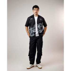 Camisa Casual de Estilo Cubano 100% Algodón para Hombre, Tejido Popelina Transpirable Antiarrugas, Tallas XL a 6XL para Invierno - Product Image 5