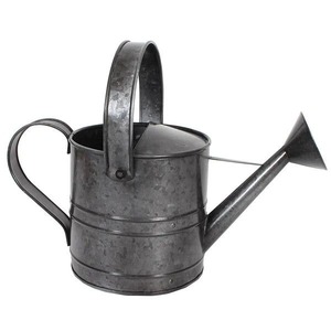 Elegant <b>Long</b> Neck Galvanized Metal Watering Can Durable Can-Shaped Garden Tool Rustic Indoor & Outdoor <b>Plant</b> Watering <b>Pot</b> - Product Image 5