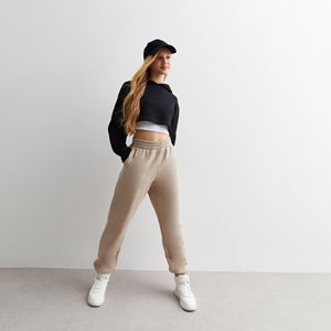 Sudadera Corta con Capucha para Mujer, Impermeable, Transpirable, de Forro Polar, Manga Larga, con Cordón Ajustable, para Gimnasio, Descanso y Ropa Urbana - Product Image 3