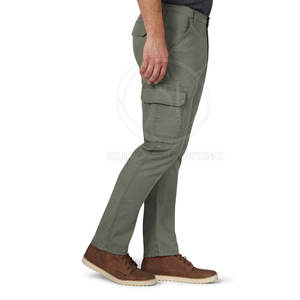 Pantalones Cargo de Hombre de Marca Privada, los Más Vendidos, Casuales, Transpirables, de Talla Grande, de Secado Rápido, con Frente Plano, Servicio OEM, Nuevo Diseño, 100% Algodón - Product Image 2