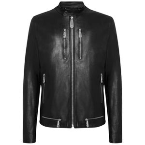 Veste d'hiver en peau de mouton véritable originale pour homme, col montant, logo frontal, imperméable, écologique, OEM, haute qualité, personnalisée, élégante - Product Image 1