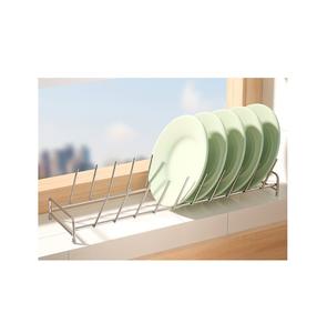 Estante de almacenamiento de platos con forma personalizada de utensilios de cocina de diseño fantástico soporte de placa de acero inoxidable de alta calidad de Indian Metal World - Product Image 1